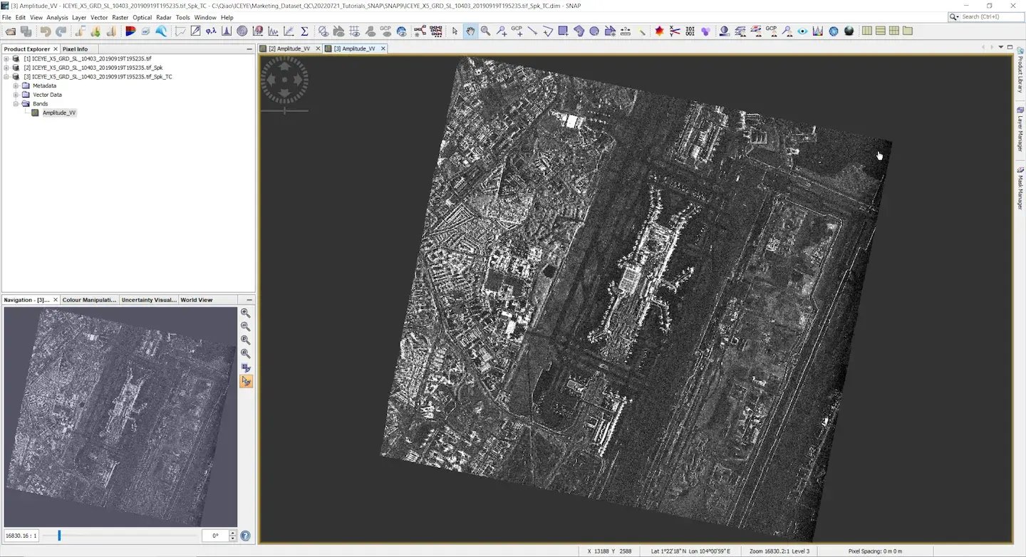 SNAP GRD 03 Terrain Correction Results 1