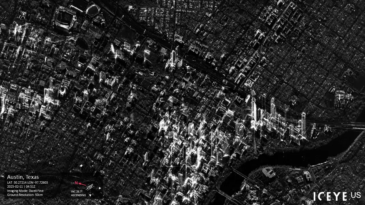 ICEYE US Brings SAR Data to SkyFi Earth Observation Platform